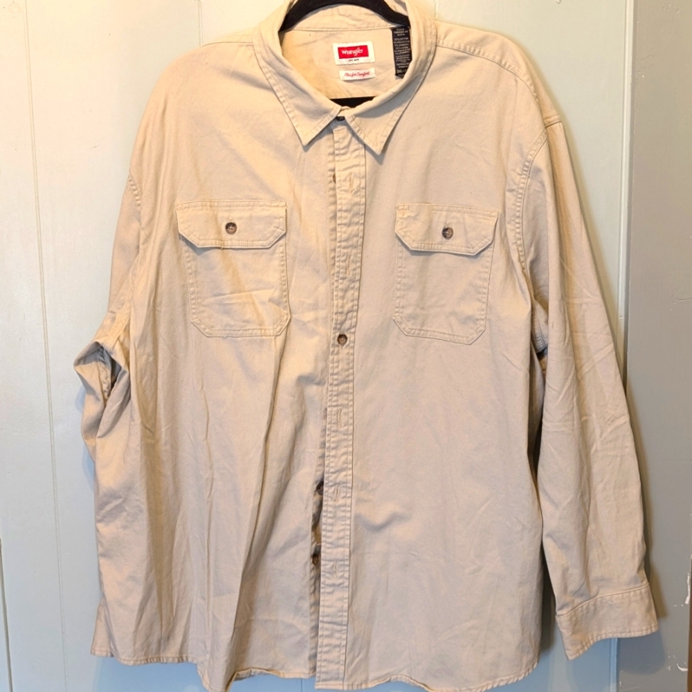 Men's long sleeve Wrangler shirt 3 XL